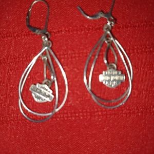 Harley Davidson earings